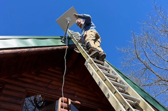 Enjoy high-speed, low-latency satellite internet with professional Starlink dish installation.