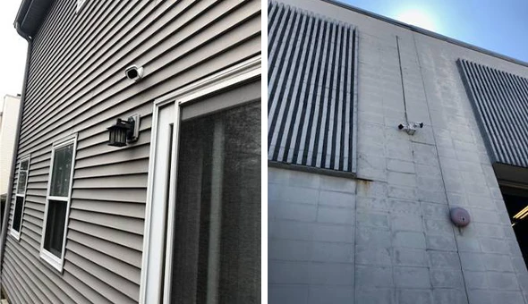 Reliable outdoor security camera installation ensures full coverage and protection for your home or business.