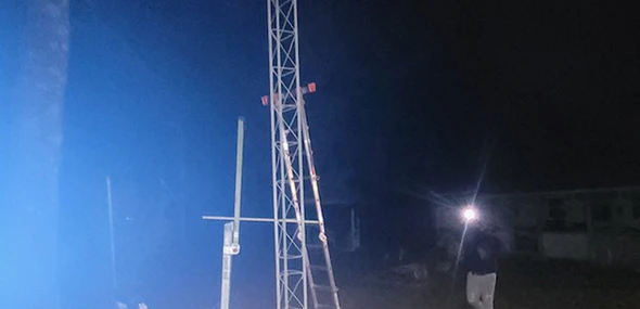 Custom satellite antenna setup for homes and businesses, ensuring optimal TV reception.